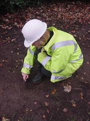 Contract archaeology. Photo copyright to Durham County Council
