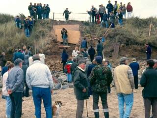 Public at the Low Hauxley excavations