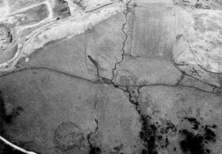Aerial view of Forcegarth Pastures, both North and South settlement
