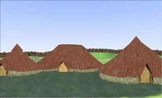Screenshot of Thrislington VRML model