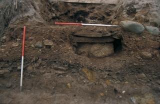 Profile of Low Hauxley cist upon its discovery