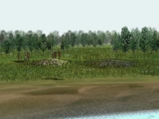 Reconstruction of Low Hauxley Burial