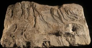 Thrislington: stone roof tile