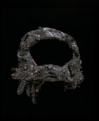 Thrislington: iron padlock