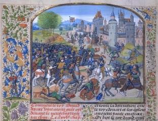 Illumination from Chronicles by Jean Froissart. Copyright of the Bibliothque nationale de France, Paris