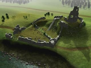 Wark Castle in decline