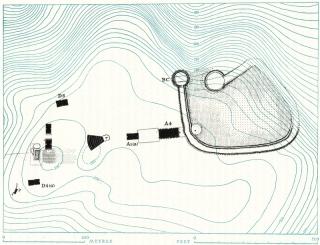 Page 23 Plan of Excavated Structures Associated with King Edwin. Crown Copyright:RCAHMS (B Hope-Taylor Collection)