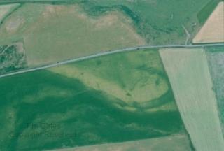 Yeavering, Aerial Photograph Courtesy of Tim Gates.